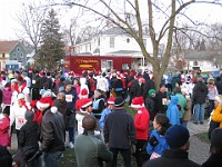 Race Photo  The 2009 running of the Holiday Hustle 5K put on by Running Fit in Dexter Michigan on a sunny but 28 degree on December 5, 2009. : 5K, Fitness, Race, Running, Kasdorf